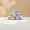 Colored ceramic cup set, underglaze color craft household tea cup and coffee cup set Application Scenario